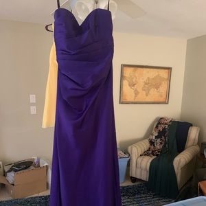 Purple Bridesmaid Dress